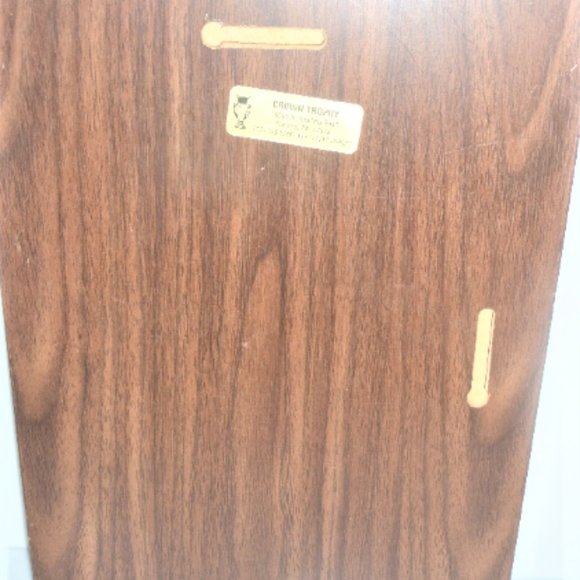 Crown Trophy MENNONITE Central COMMUNITY Plaque Award Handmade Bird Gratitude - Picture 4 of 5